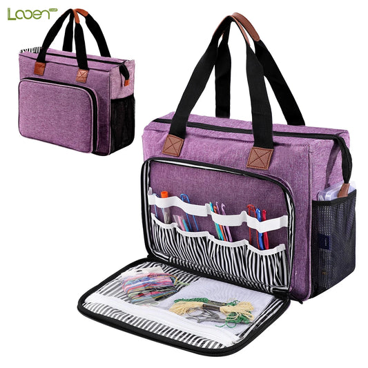 1 piece diamond painting and cross-stitch storage bag, single-layer/double-layer portable DIY tool storage pouch