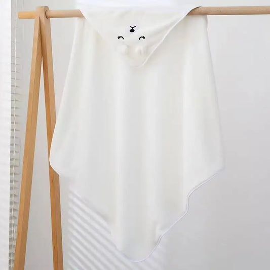 1 Piece of Multifunctional Absorbent Baby Bath Towel, Suitable for Infants and Toddlers Aged 0-2, Soft and Comfortable, with Cute Animal Cartoon Design, Machine Washable, Skin-Friendly and Soft, Baby Bath Towel, Gift for Your